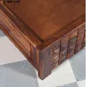 Stupa Solid Wood Bed King Size Box Storage side