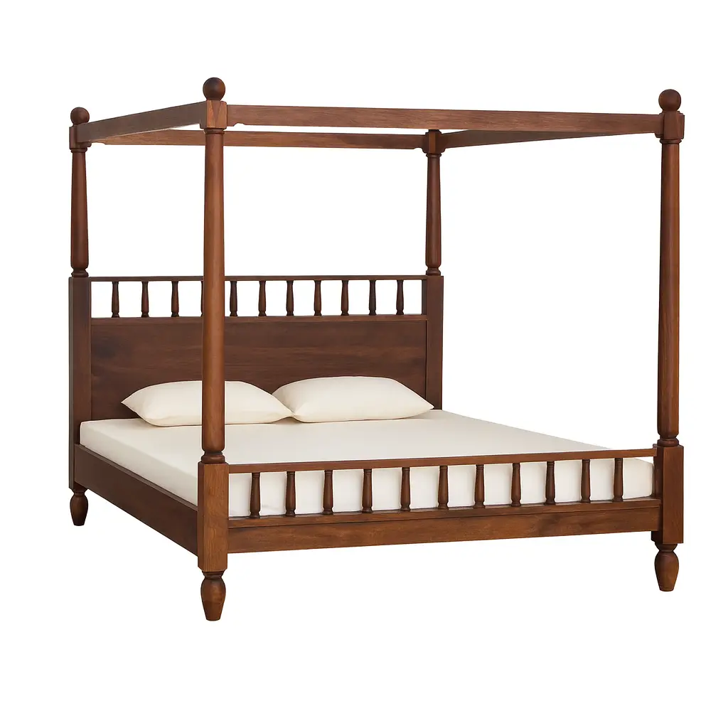 Hina Poster Bed King Size Without Storage