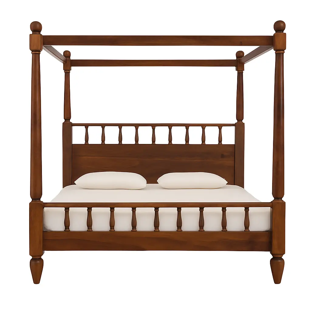 Hina Poster Bed King Size Without Storage