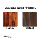 Kuber Solid Wood Bed King Size Box Storage finishes