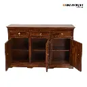 Tamra Solid Wood Sheesham Sideboard by Khaticraft (5).webp