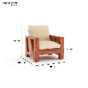 Dhara 1 Seater Sofa by Khaticraft.webp