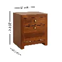 Chavi Bedside Table