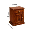 Nitya Bedside Table