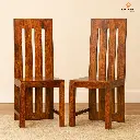 Hana Sheesham Wood Chairs Set Of 2