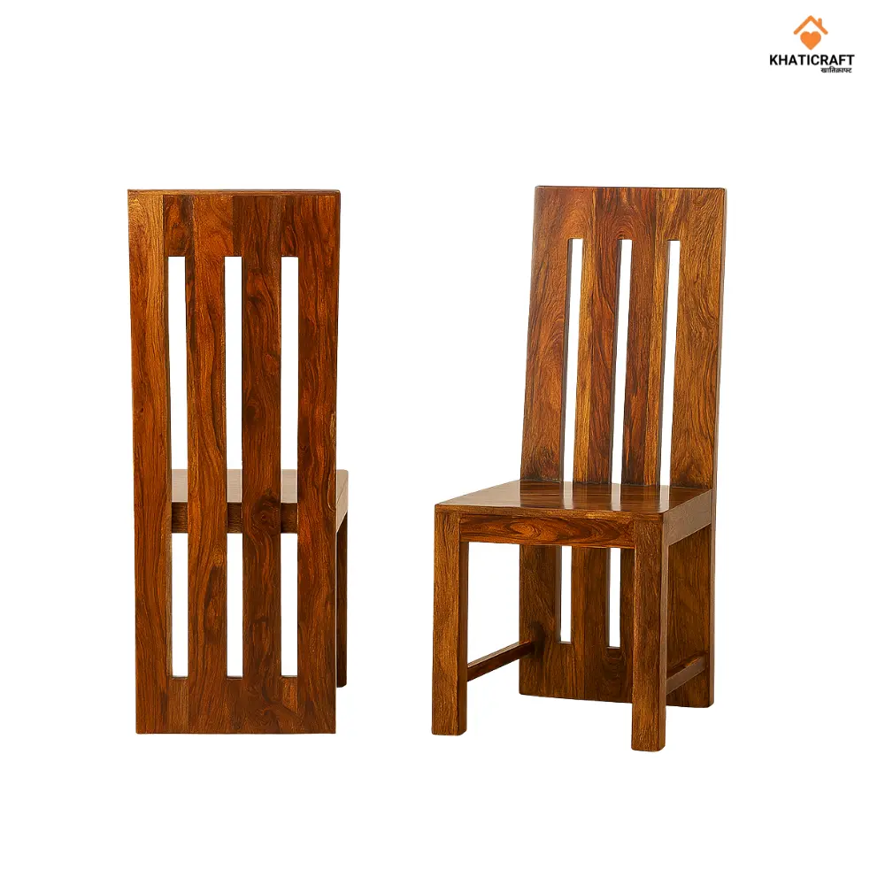 Hana Sheesham Wood Chairs Set Of 2