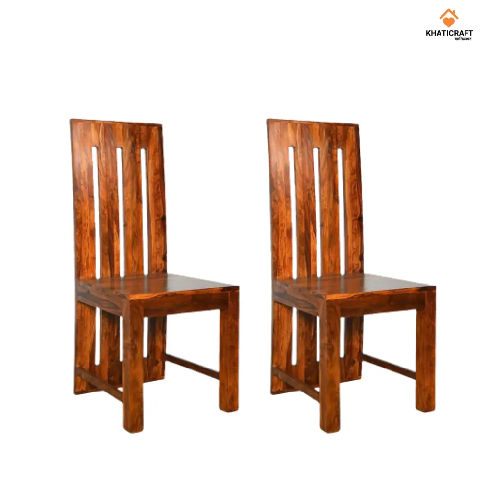 Hana Sheesham Wood Chairs Set Of 2