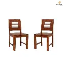 Ulka Sheesham Wood Chairs Set Of 2