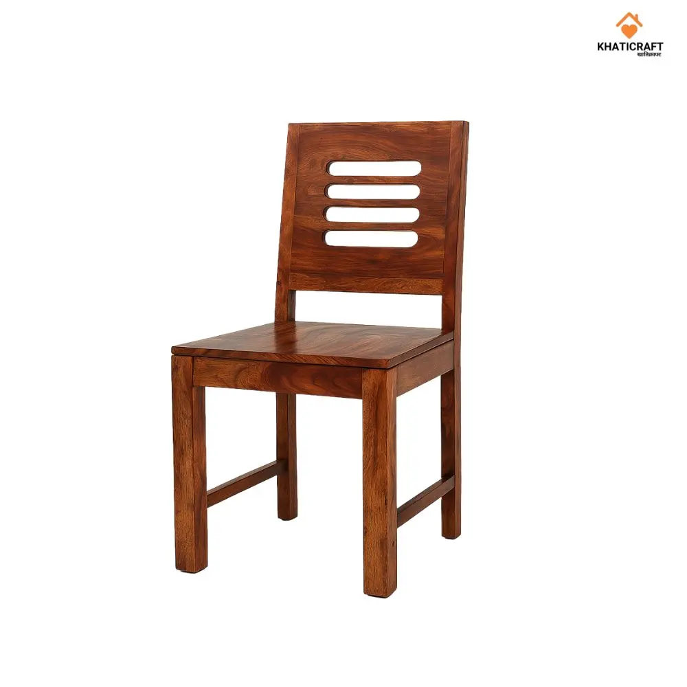 Ulka Sheesham Wood Chairs Set Of 2