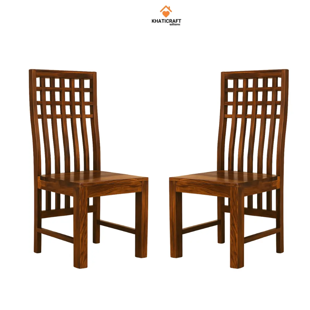 Chavi Sheesham Wood Chairs Set Of 2
