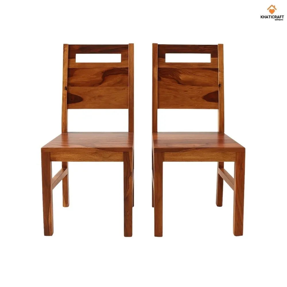 Niru Sheesham Wood Chairs Set Of 2