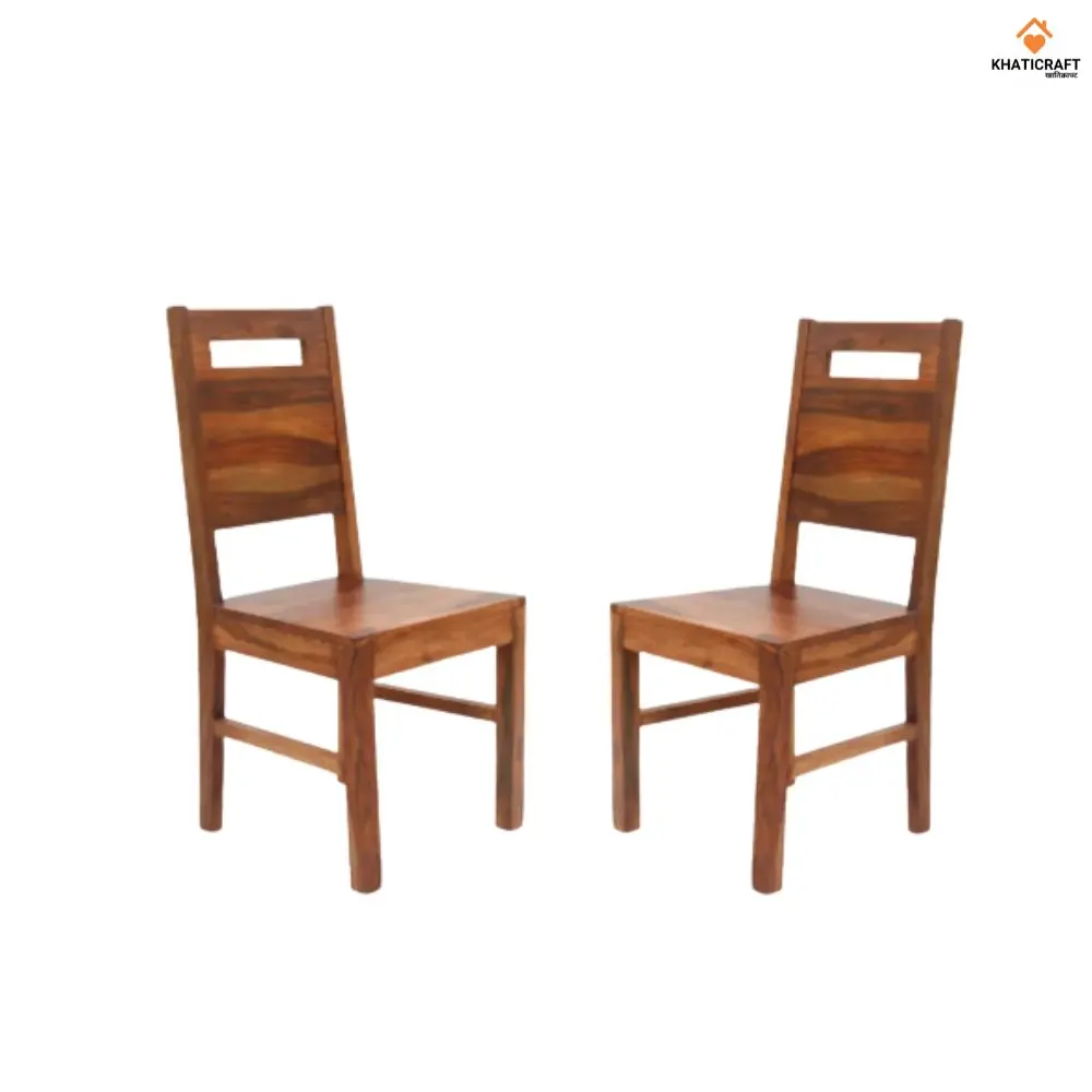 Niru Sheesham Wood Chairs Set Of 2