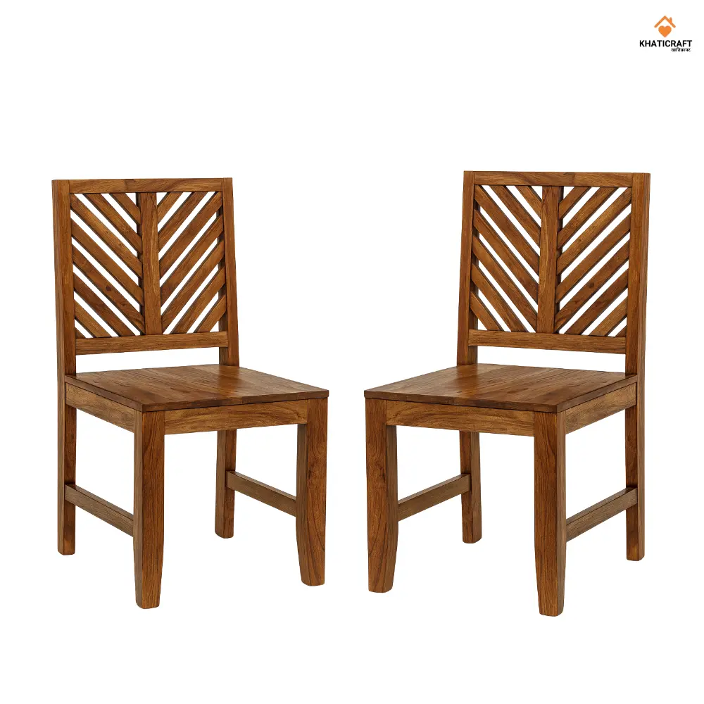Antara Sheesham Wood Chairs Set Of 2