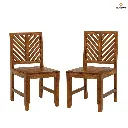 Antara Sheesham Wood Chairs Set Of 2