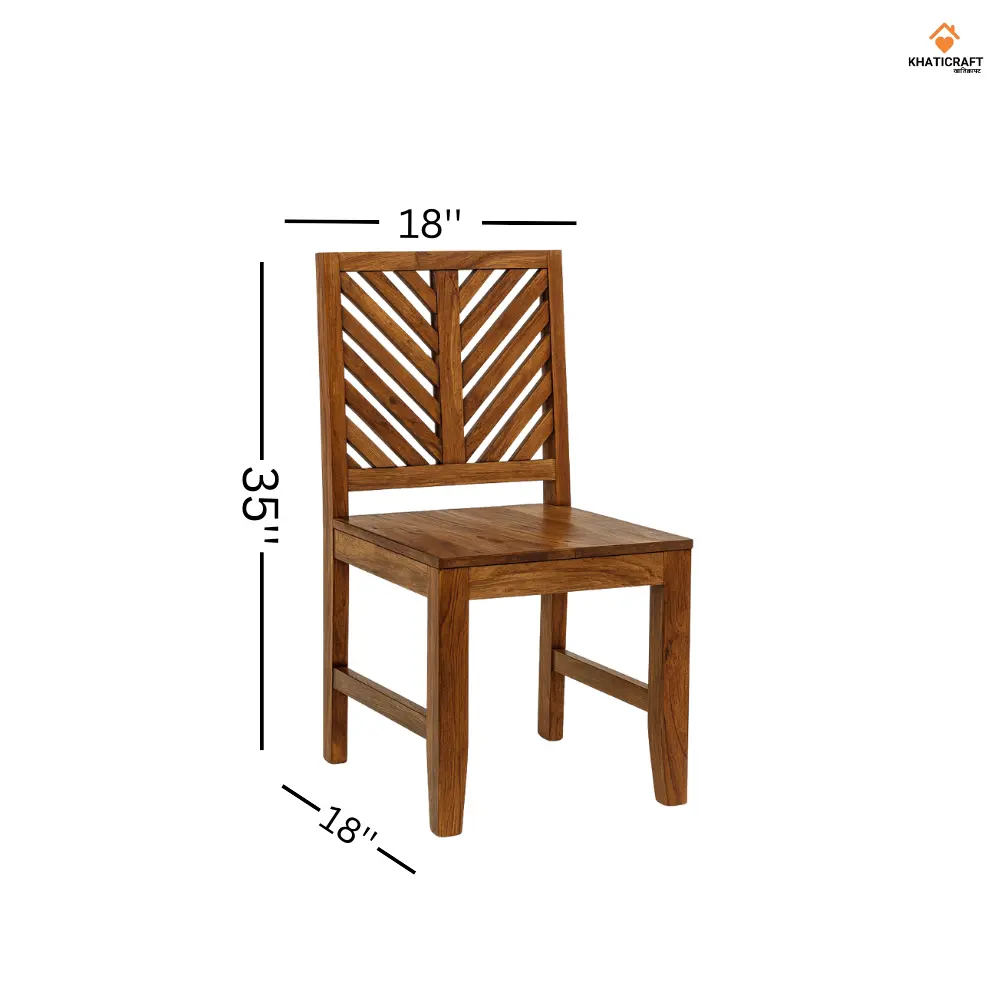 Antara Sheesham Wood Chairs Set Of 2