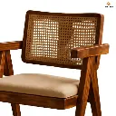 Rukm Armrest Sheesham Wood Chairs Set Of 2