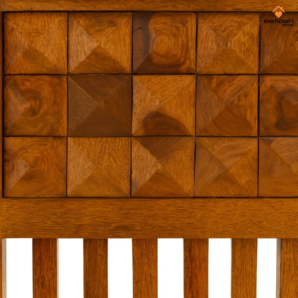 Stupa Sheesham Wood Chairs Set Of 2