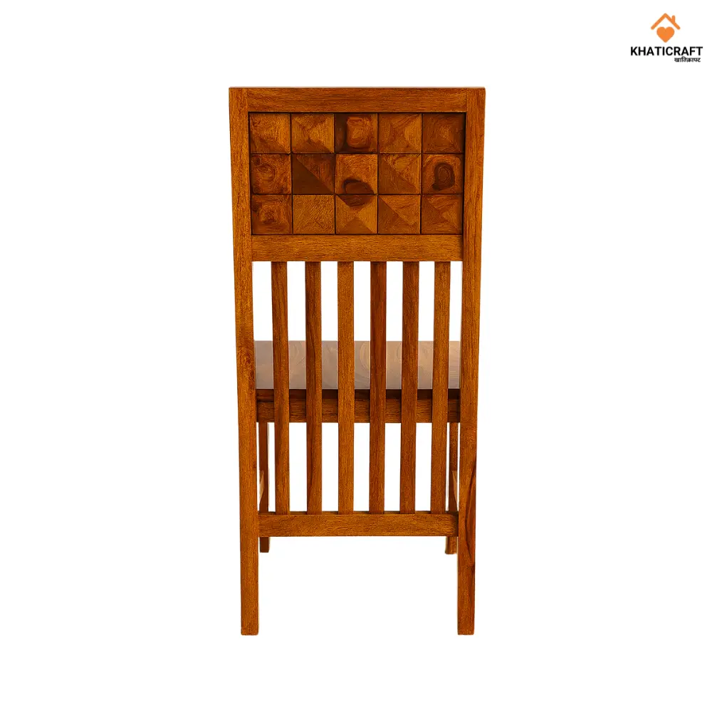 Stupa Sheesham Wood Chairs Set Of 2