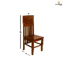 Stupa Sheesham Wood Chairs Set Of 2