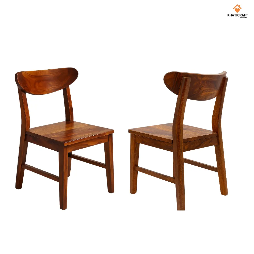 Kian Sheesham Wood Chairs Set Of 2