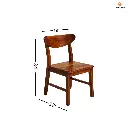 Kian Sheesham Wood Chairs Set Of 2