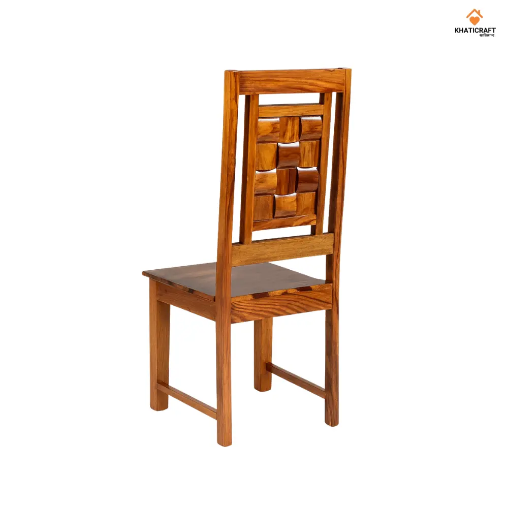 Niwar Sheesham Wood Chairs Set Of 2