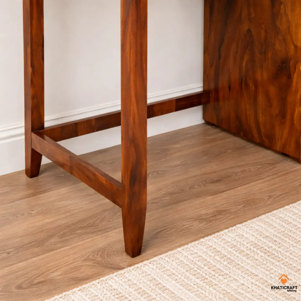 Mira Study Table with Bookshelf