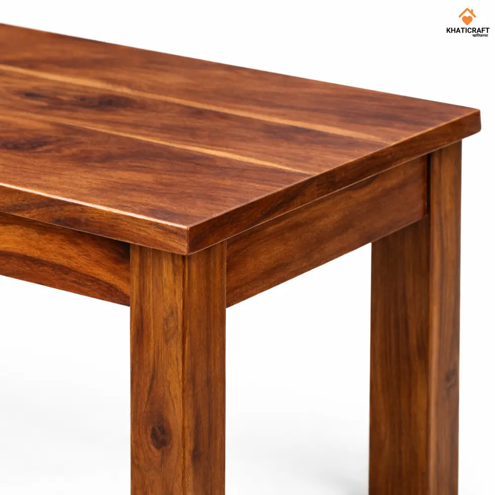 Hina Solid Sheesham Wood Bench