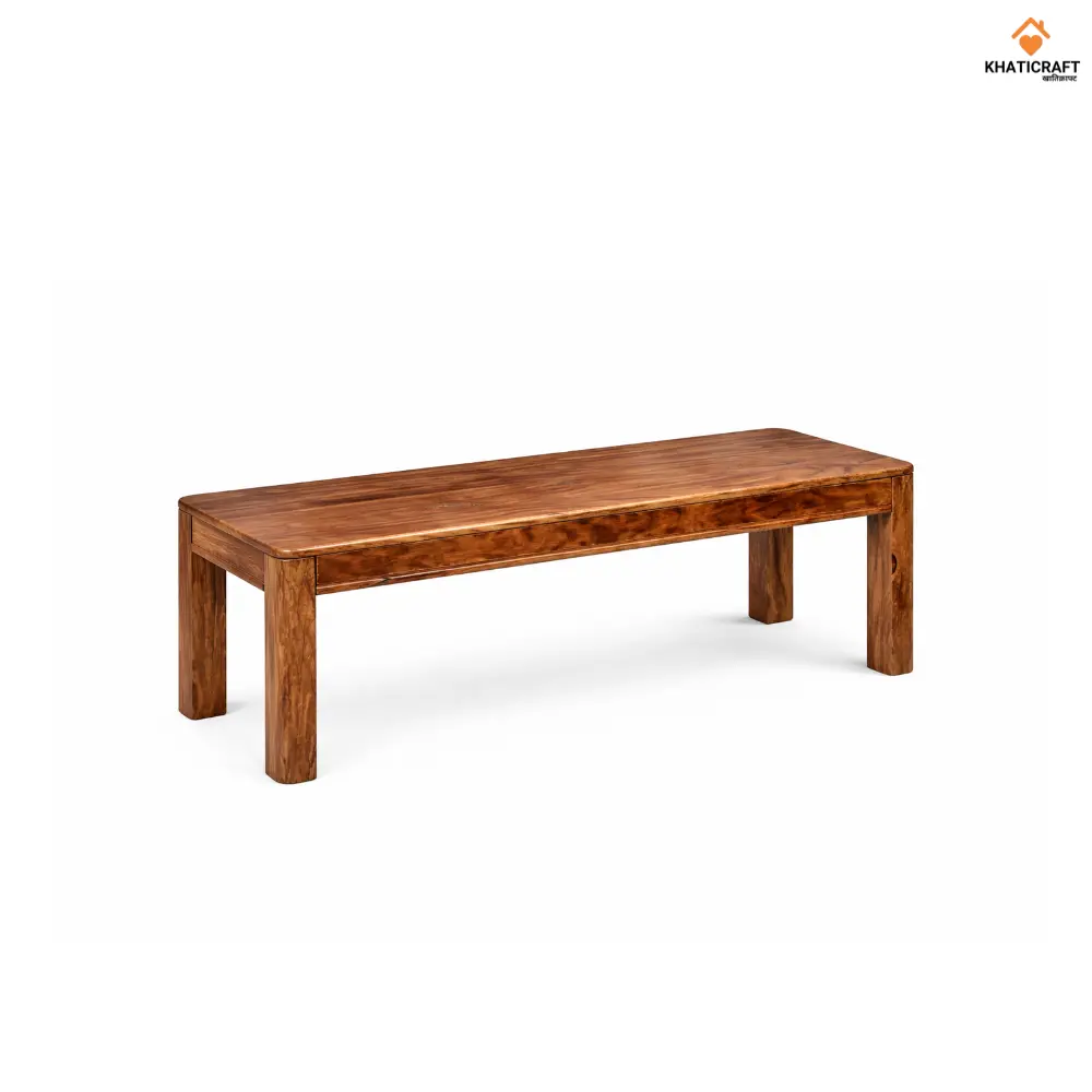 Rami Solid Sheesham Wood Bench