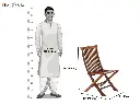 Vipa Solid Wood Sheesham Folding Chair by Khaticraft (1).webp