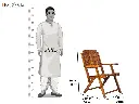 Vina Solid Wood Sheesham Folding Chair by Khaticraft (6).webp