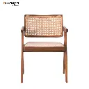 Rukm Armrest Chair in solid wood sheesham by khaticraft (4).webp