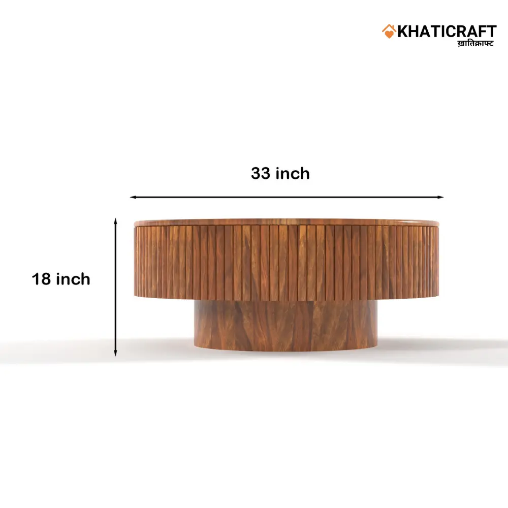 Ardha Coffee table size