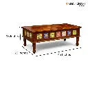 Chitra Coffee Table size