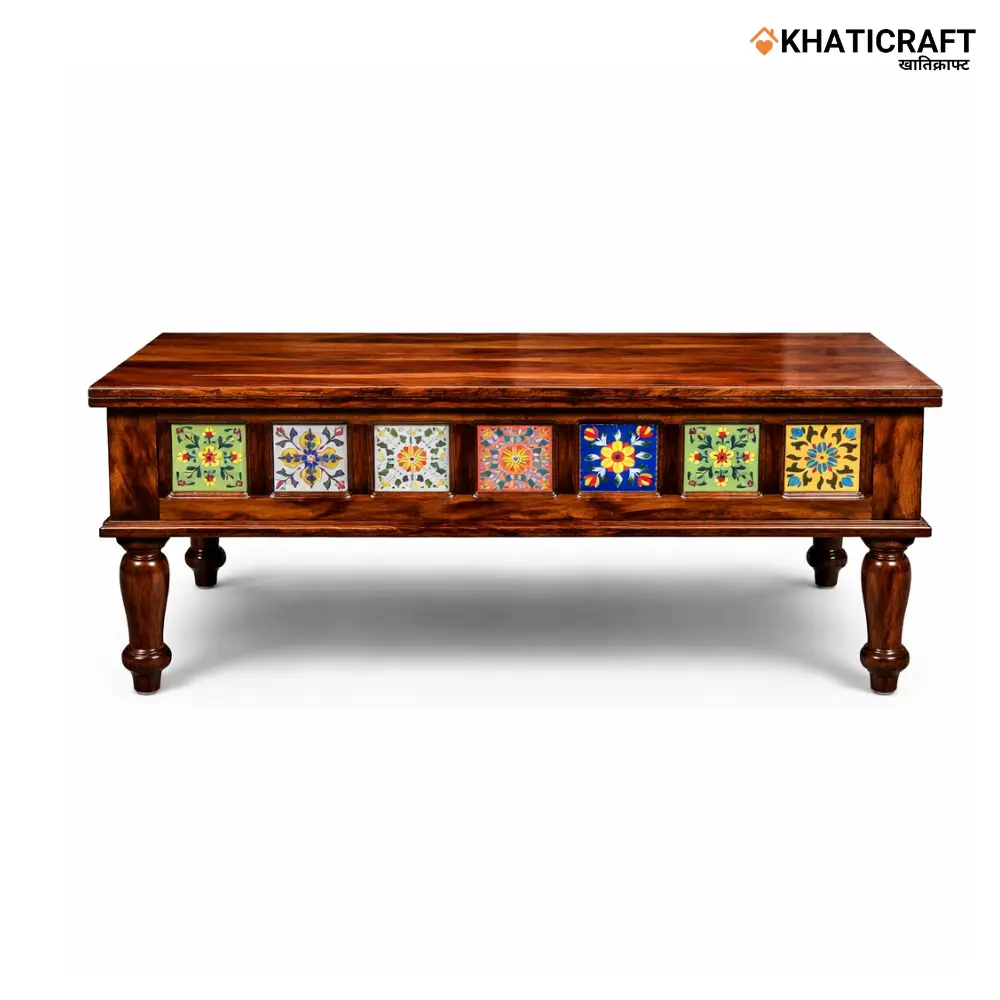 Chitra Nested Coffee Table Set of 3(1+2)