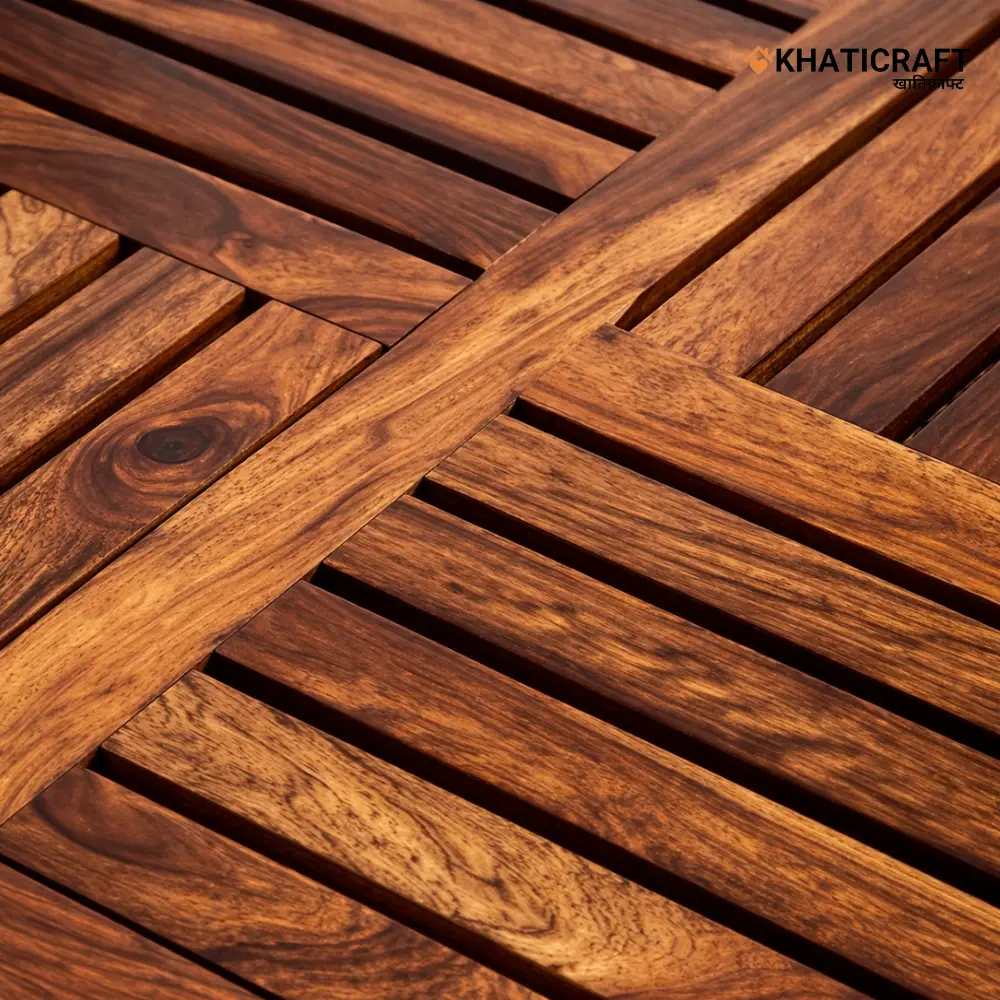 Dhara Nested Coffee Table Set of 5(1+4) By khaticraft