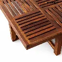 Dhara Nested Coffee Table Set of 5(1+4) with Plain Stool