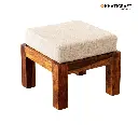 Dhara Nested Coffee Table Set of 5(1+4) with Plain Stool