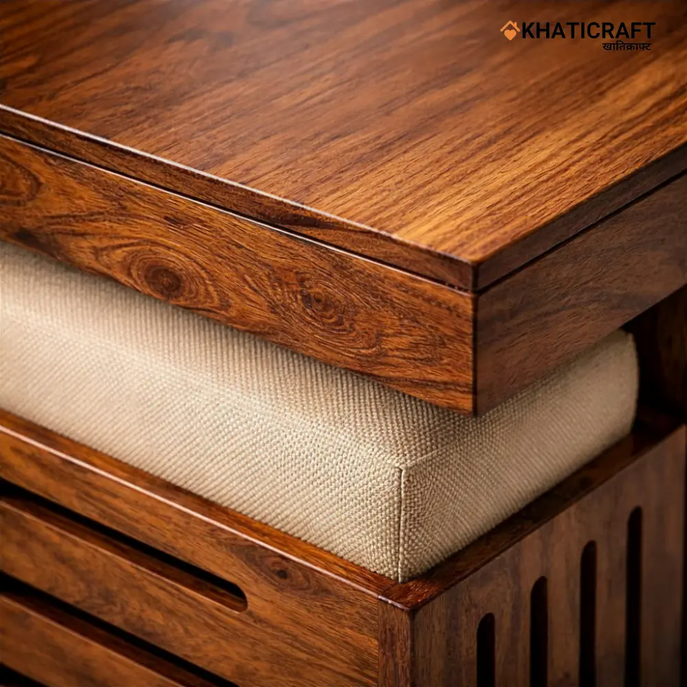 Ulka nested 1+4 Coffee Table by Khaticraft(7).webp