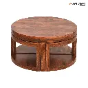 Chakra Nested 1+4 Coffee Table by khaticraft (3).webp