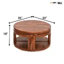 Chakra Nested 1+4 Coffee Table by khaticraft (4).webp