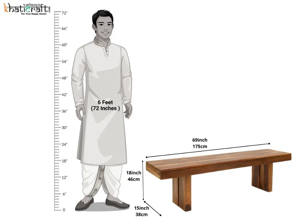Hola solid wood sheesham bench by khaticraft (5).webp
