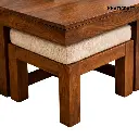 Sara Nested Coffee Table 1+4 with Cushion Top  (7).webp