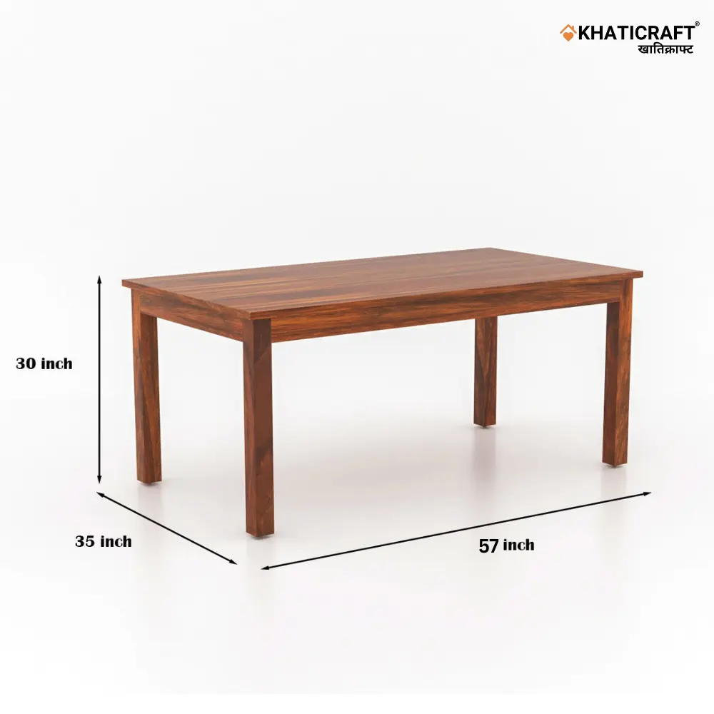 Hina 6 Seater Dining Table 5ft.webp