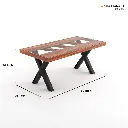 Akira 6 seater Dining Table with Glass 8.webp
