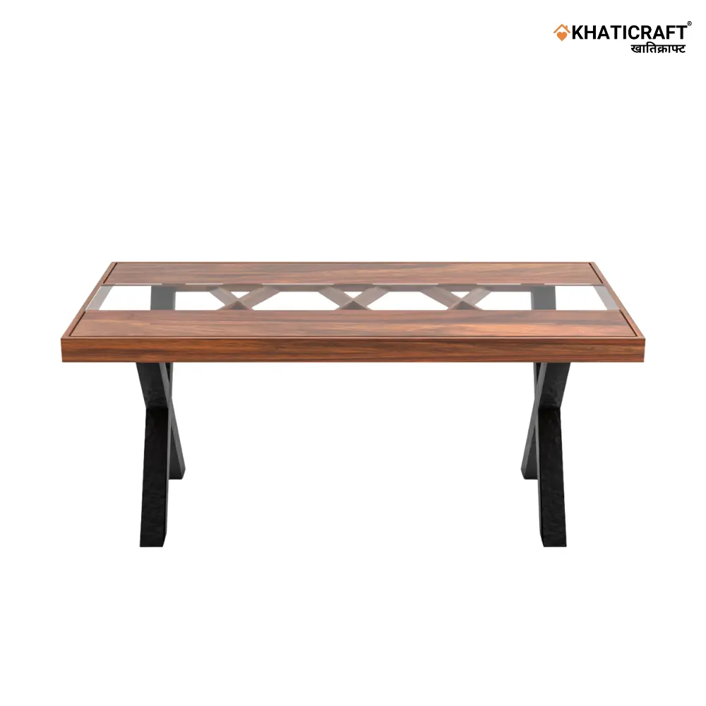 Akira 6 seater Dining Table with Glass 3.webp