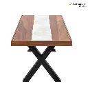 Akira 6 Seater Dining Table with Marble 6.webp