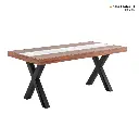 Akira 6 Seater Dining Table with Marble 4.webp