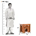Akira Nested Stool Set Dimension