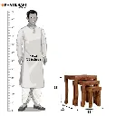 Kian Nested Stool Set